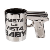 Baby Hasta La Vista Gun Mug