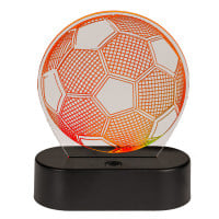 Lámpara de balón de fútbol LED 3D