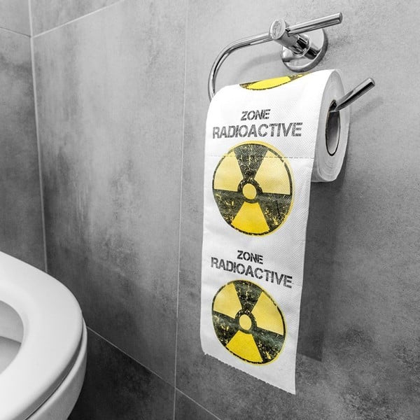 Papier toilette XL Radioactive Zone - Livraisons en 24 heures