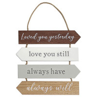 Plaque décorative Loved you Always Will