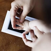 Kit de Impressões de Mãos e Pés para Bebés